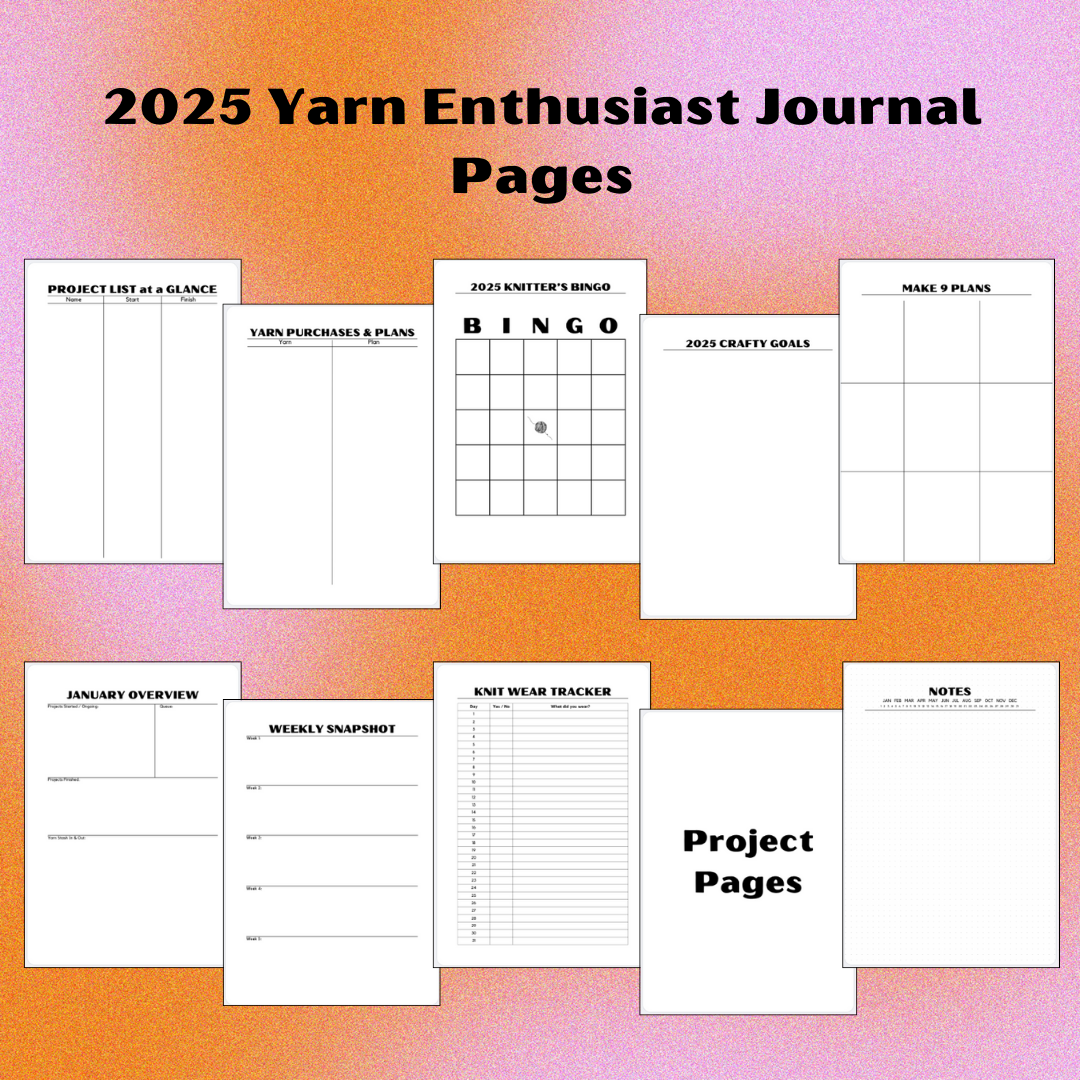 2025 Yarn Enthusiast Journal