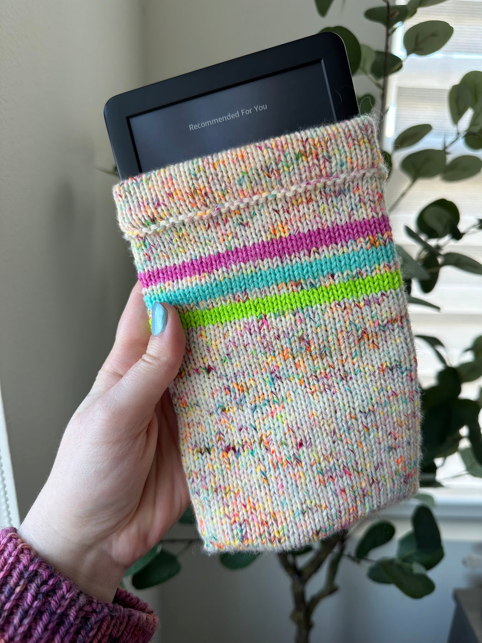 Knit E-Reader Cozy - Digital Pattern Download – Knit California
